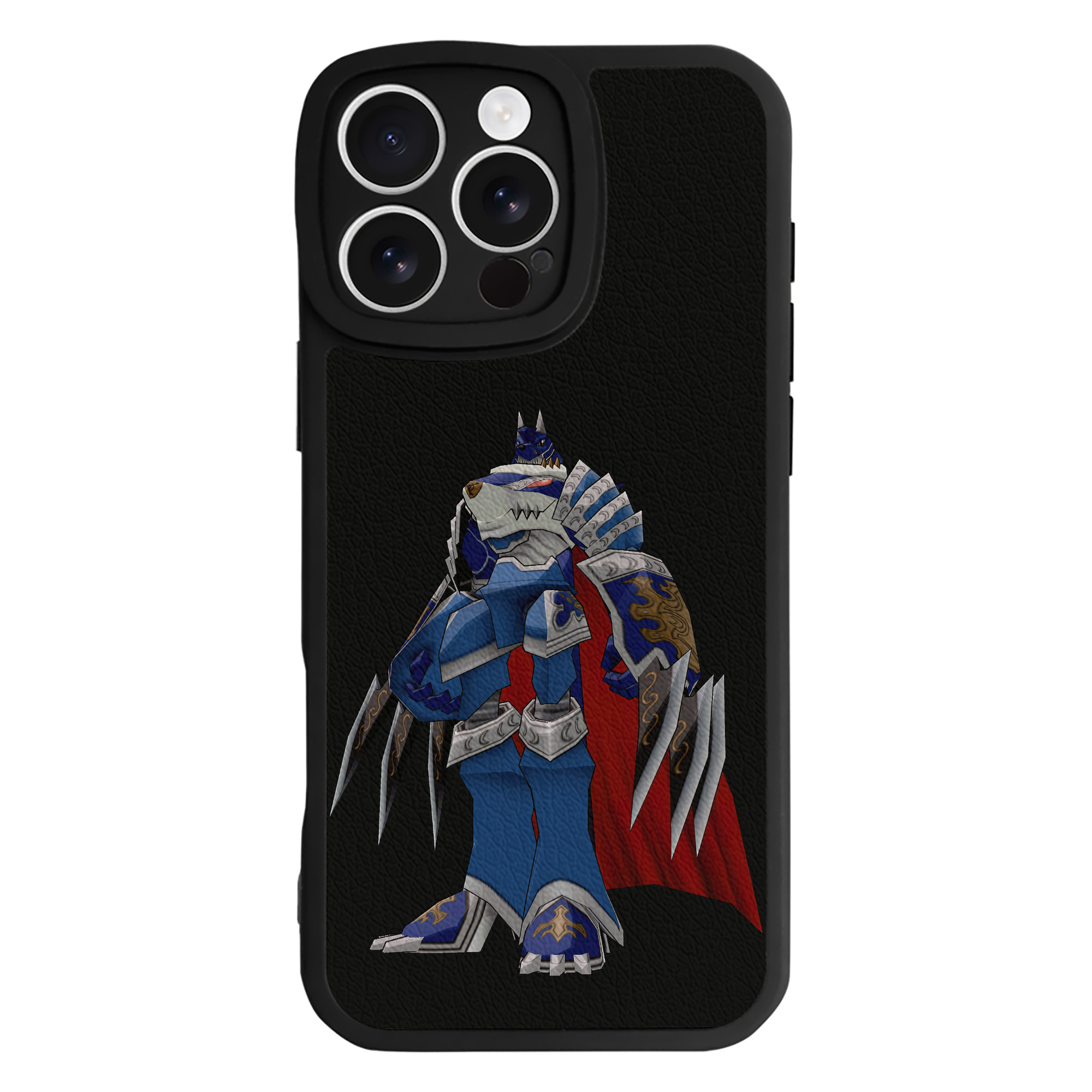 （画像用） Digimon デジタルモンスター/デジモン 【iPhone 16シリーズ対応】シリコンスマホケース（レザー調） 材質：シリコン